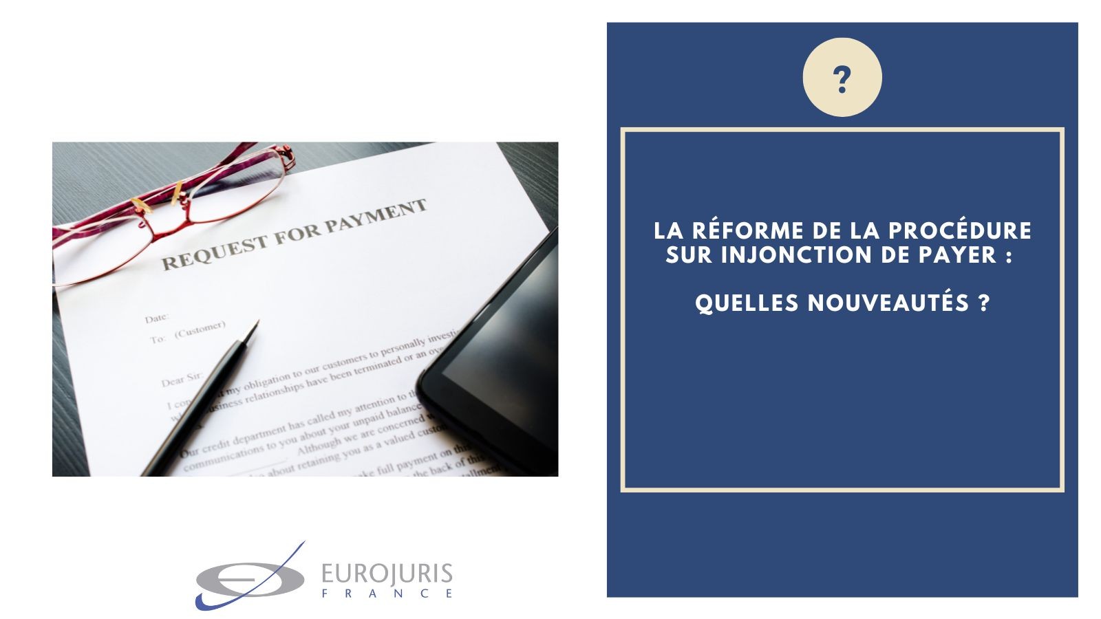 réforme injonction de payer