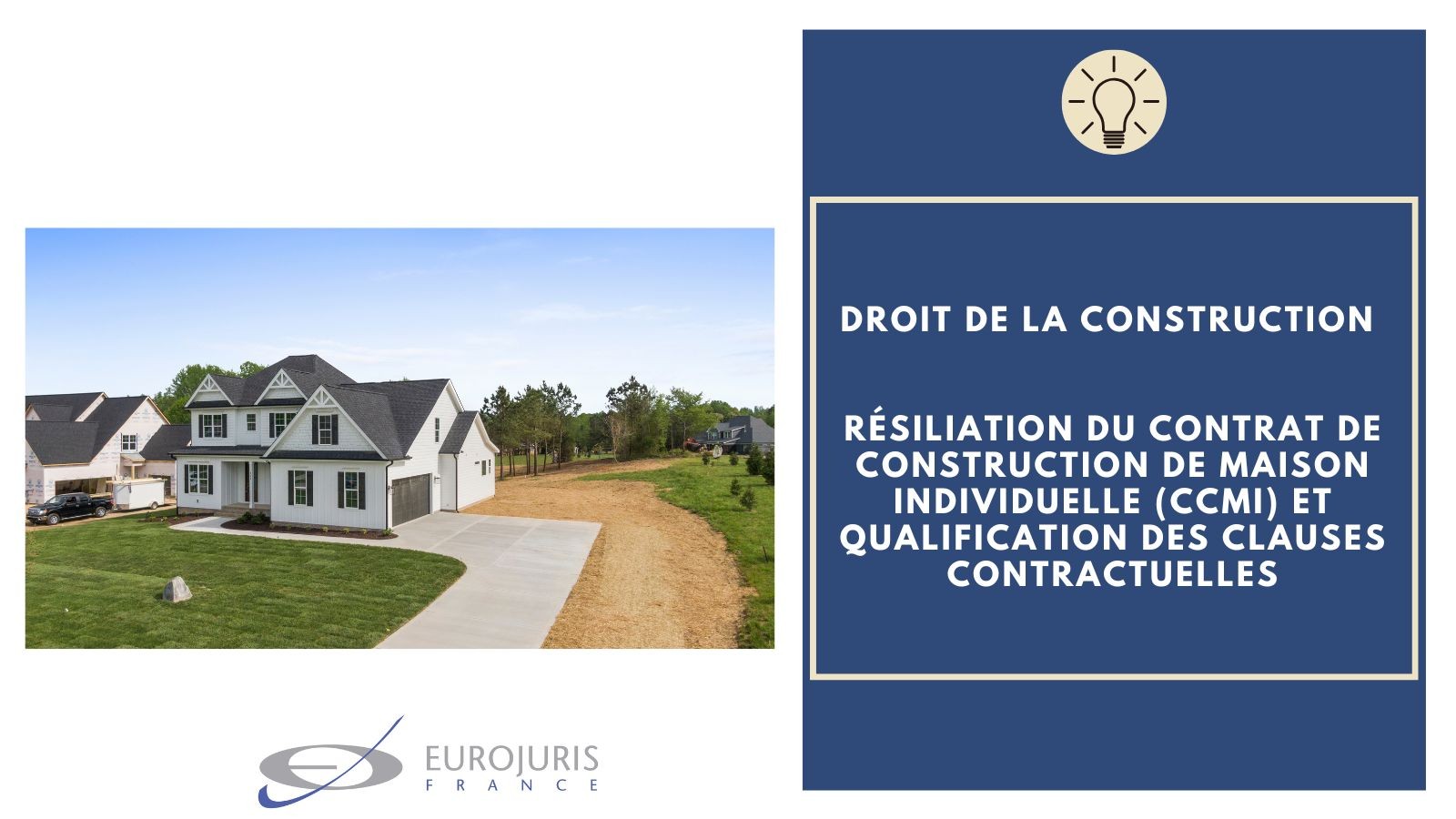 Résiliation CCMI et qualification clauses