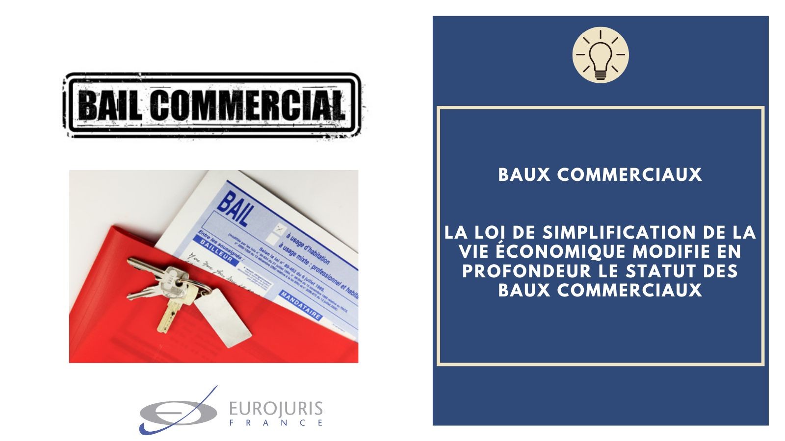 Modification statut baux commerciaux